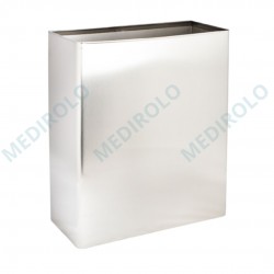 PAPELEIRA PAREDE INOX SATINADO 25L