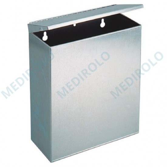 PAPELEIRA PAREDE INOX SATINADO 5L PAPELEIRA PAREDE INOX SATINADO 5L