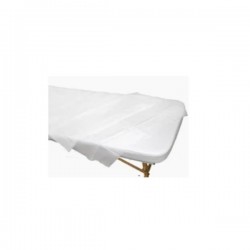 LENÇOL SMS NÃO AJUSTÁVEL, 16GR, 80X200 -  CX. 100 UN.