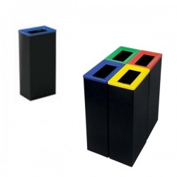 TAMPA AZUL P/ CONTENTOR METÁLICO PRETO 60L TAMPA AZUL P/ CONTENTOR METÁLICO PRETO 60L