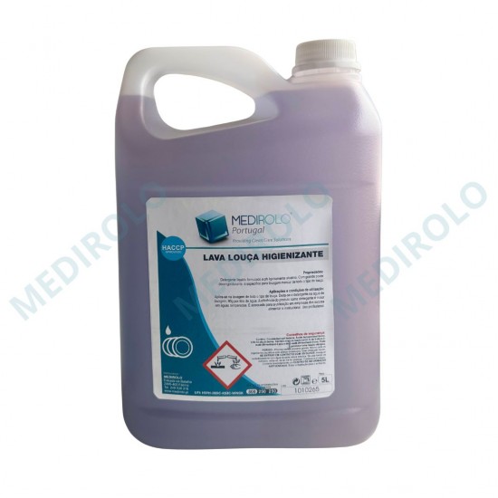 DET. LOIÇA MANUAL HIGIENIZANTE MEDIROLO® 5L DET. LOIÇA MANUAL HIGIENIZANTE MEDIROLO® 5L