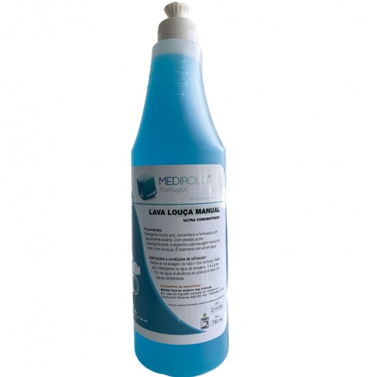 DET. LOIÇA MANUAL ULTRA CONC. MEDIROLO® 750 ML DET. LOIÇA MANUAL ULTRA CONC. MEDIROLO® 750 ML