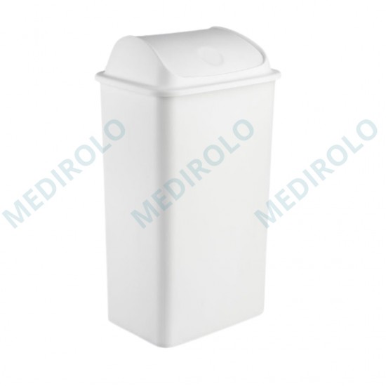 BALDE BRANCO C/ TAMPA BASCULANTE 42L BALDE BRANCO C/ TAMPA BASCULANTE 42L