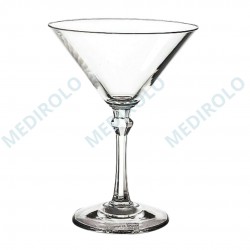 CAIXA C/ 6 COPOS DE MARTINI 20 CL POLICARBONATO TRANSPARENTE