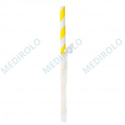 PALHINHAS PAPEL LISTADAS AMARELAS EMB. IND. - CX. 250UN. PALHINHAS PAPEL LISTADAS AMARELAS EMB. IND. - CX. 250UN.