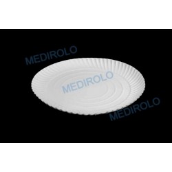 PRATO CARTÃO BRANCO 33CM 100 UN. PRATO CARTÃO BRANCO 33CM 100 UN.