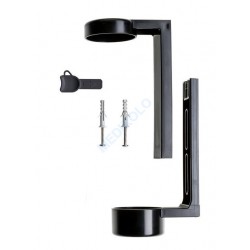 SUPORTE INDIVIDUAL ABS PRETO