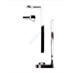 SUPORTE INDIVIDUAL ABS CROMADO