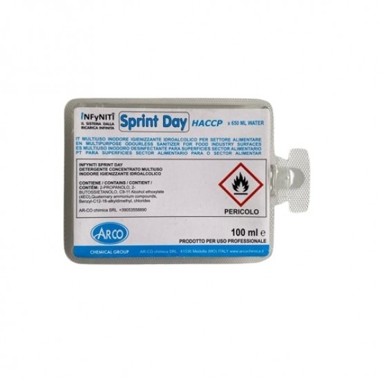 DESENG. HIG. ALC. HACCP SPRINT DAY INFINITY 100ML